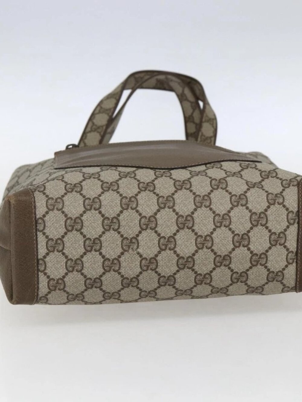 GUCCI GG Supreme Tote Bag PVC Beige Gold 002 103 1301 Auth ka2063 - Picture 9 of 16